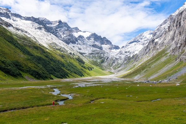 Vallée d’altitude atypique dans la Surselva