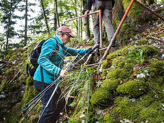 Bergwanderwege im Jura 1