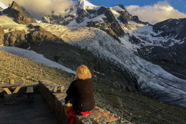 Entre les glaciers du Val Roseg