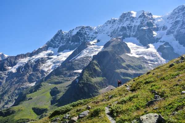 Dans la vallée supérieure de Lauterbrunnen