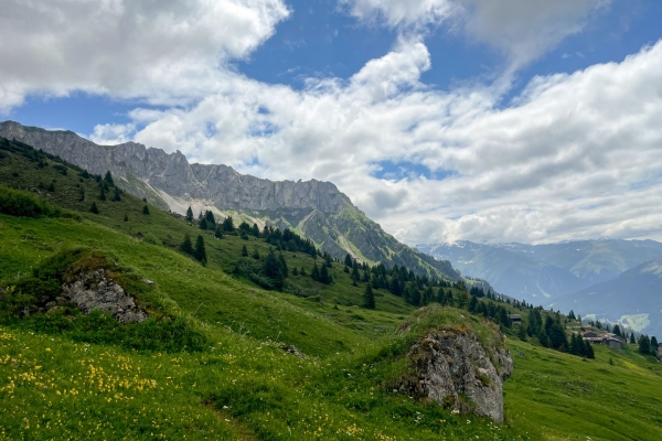 Sur le chemin d’altitude du Prättigau au Jägglisch Hora