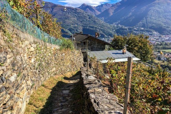 Funambolismo sulla gola di Sementina TI