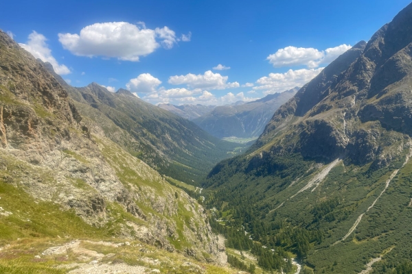 Eaux sauvages sur la Via Albula