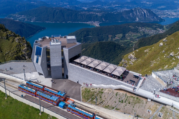 Vue panoramique dans le Mendrisiotto