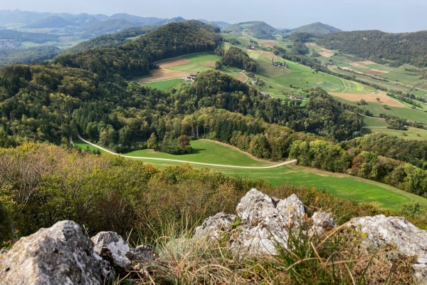 Wanderung auf die Gisliflue im Jurapark Aargau