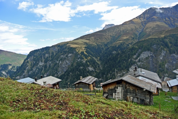 Le chemin des Walser de la vallée de Safien