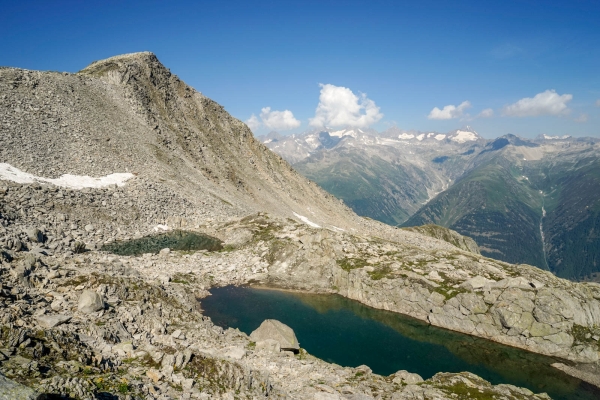 Aussichtsgipfel über dem Goms