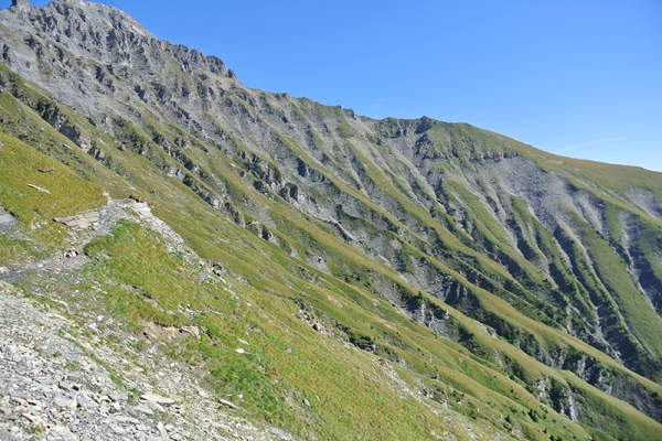 La crête au-dessus d’Adelboden