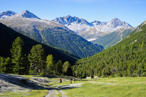 Einsame Pässe zwischen Scuol und Vinschgau