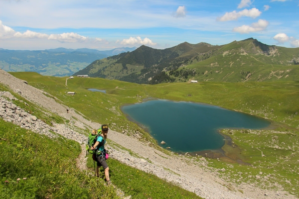 Steile Aufstiege im Blütenparadies