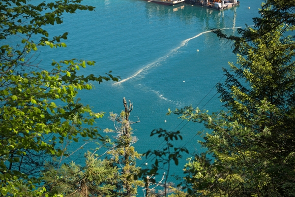 In der Tiefe der Risletenschlucht