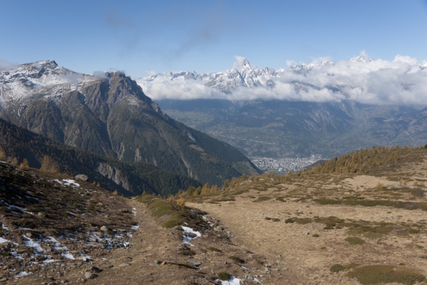 Vers le glacier de Chaltwasser 