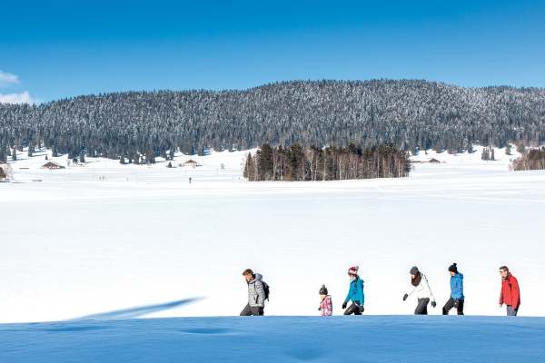 Von La Brévine zum Lac des Taillères