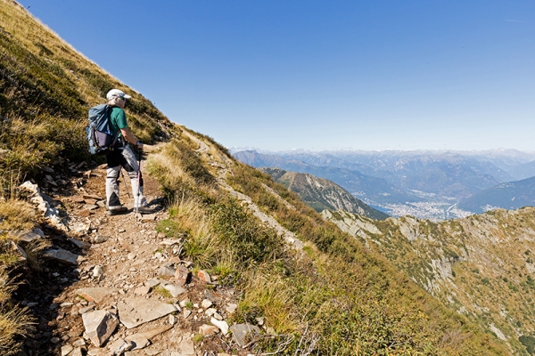 Ein Wandertag über dem Südtessin