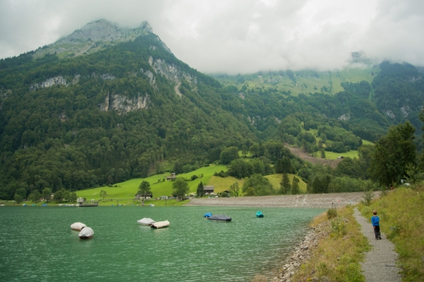 Sous l'eau glaciale