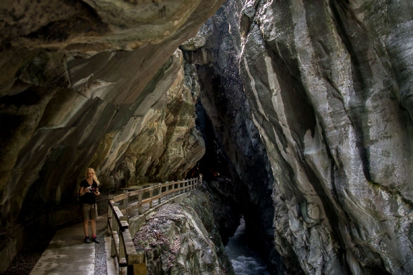 Les gorges de la Tamina