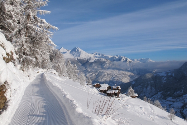 La vallée de Viège vue d’en-haut