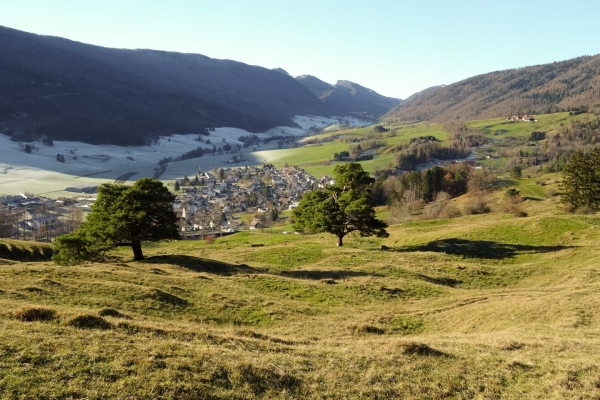 Auf dem Wolfsschluchtpfad im Naturpark Thal