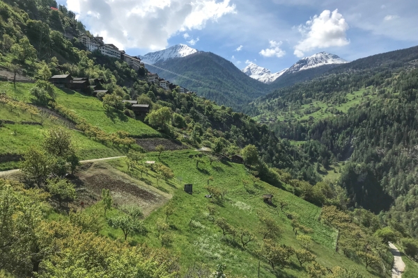 Dalla valle del Rodano all’ borgo di montagna