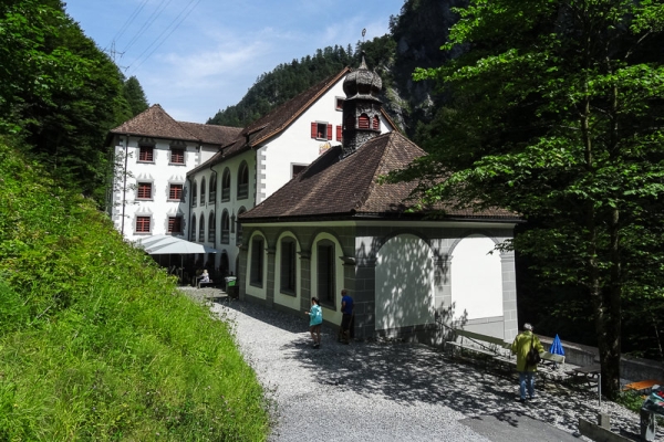 Die Schlucht der Tamina