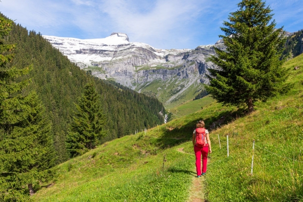 Vallée d’altitude atypique dans la Surselva