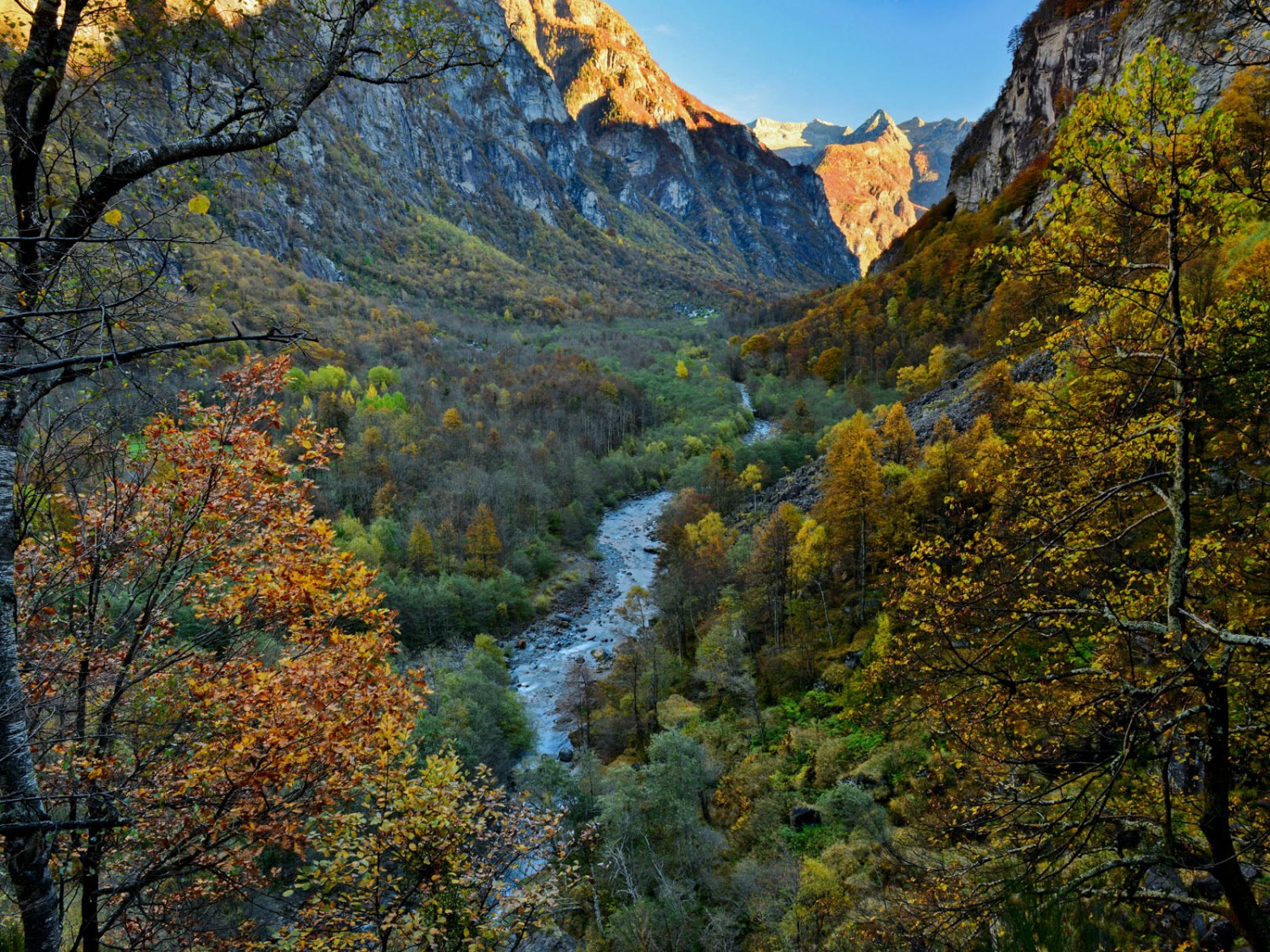 L’automne arrive dans le Val Bavona. Photo: natur-welten.ch