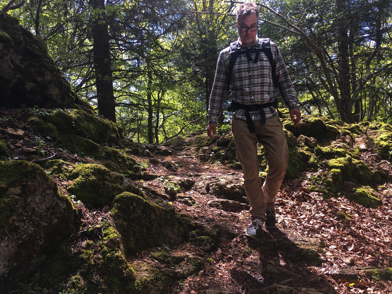 Der Wanderer kommt sich auf dieser Strecke angenehm einsam vor.