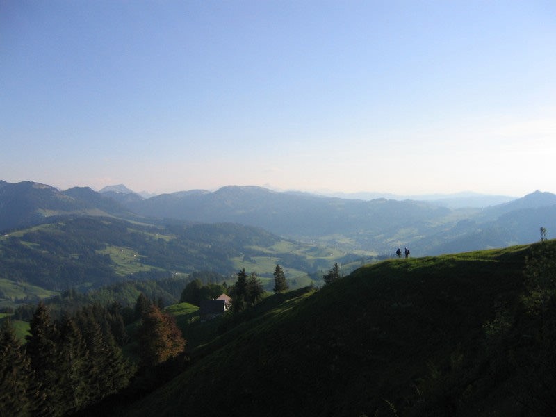 Charmante vue depuis la Hundwiler Höhe. Photo: Elisabetta Antonelli