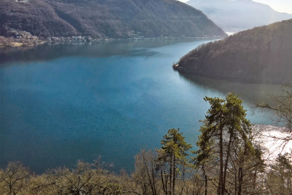 Au sommet du Monte Caslano