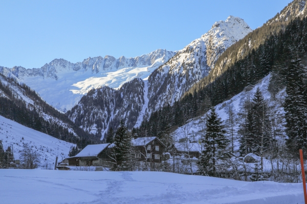 Schneeschuhtour entlang der Göschenerreuss