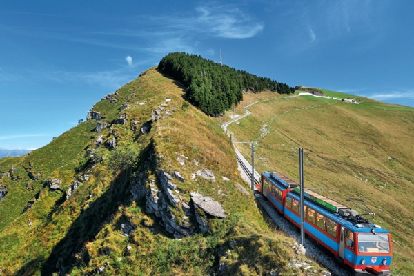 Abstieg vom Monte Generoso