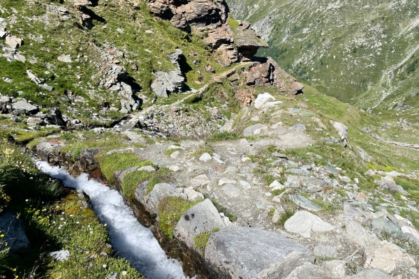 En passant par le col de Sirwoltusattel