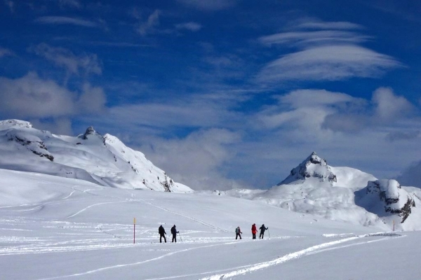 Schneeschuhwanderung Heiti - Meienalp