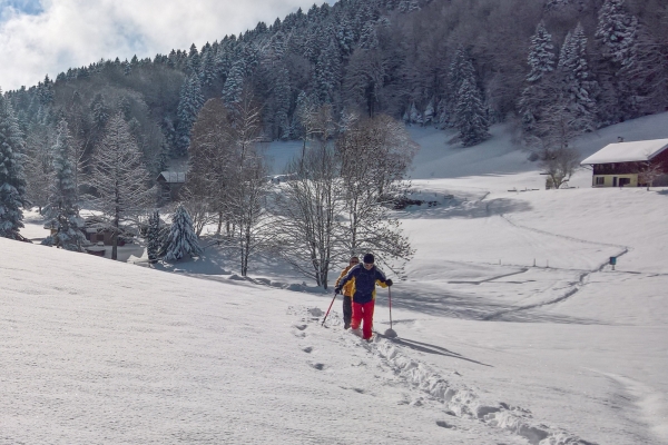 Schneeschuhtour am Mont Pèlerin