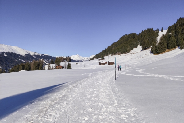 Abseits der Pistenhektik auf der Lenzerheide