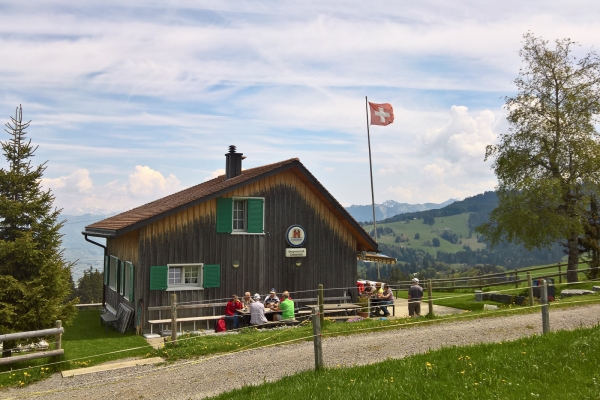 Alpages entre les lacs de Sihl et de Zurich