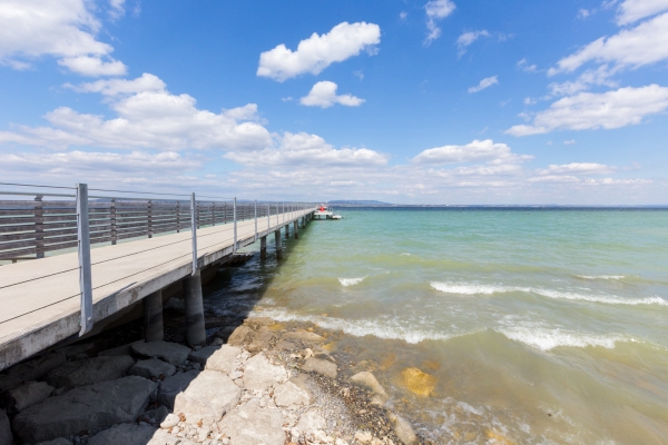 Le lac de Constance au printemps