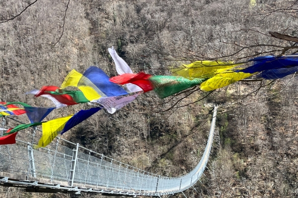 Il Ponte Tibetano e i suoi dintorni