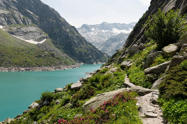 Hoch hinaus zur Gelmerhütte