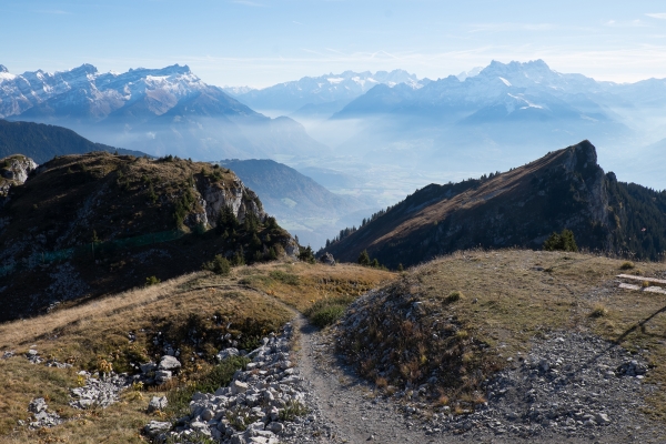 Rundwanderung am Fuss des Tour d’Aï 