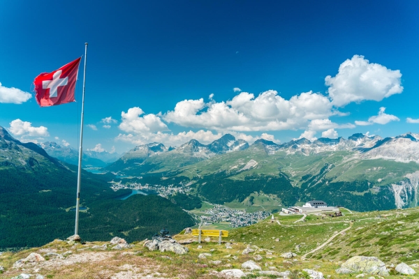 Speed-Hiking in Pontresina GR