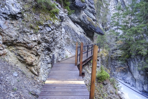 Unwetterschäden im Val S-Charl