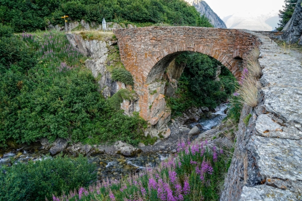 Superbe vue sur la vallée de Conches