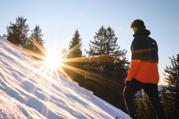 Aufregende Ausblicke auf dem Hochalp Trail