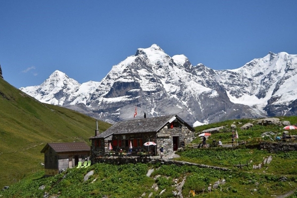 Von Mürren zur Rotstockhütte und zurück