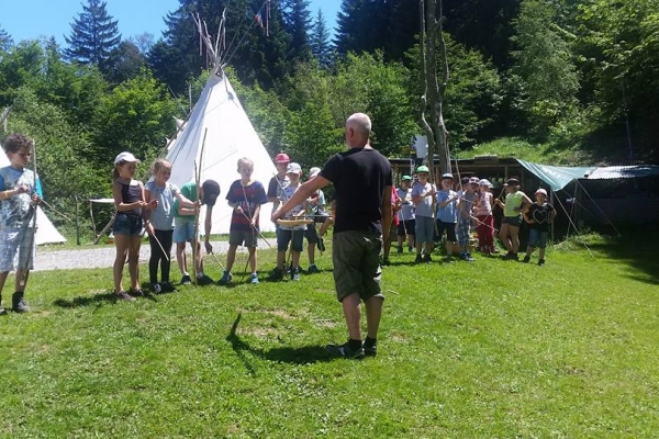 Besuch im Tipicamp Berner Oberland