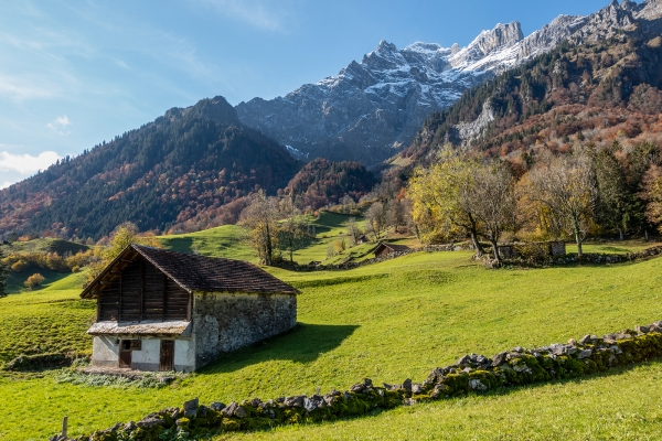 Paisible randonnée dans le canton de Glaris