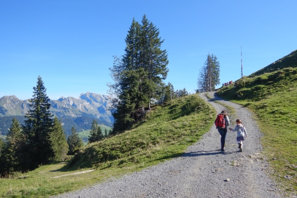 Randonnée au sommet dans les Churfirsten