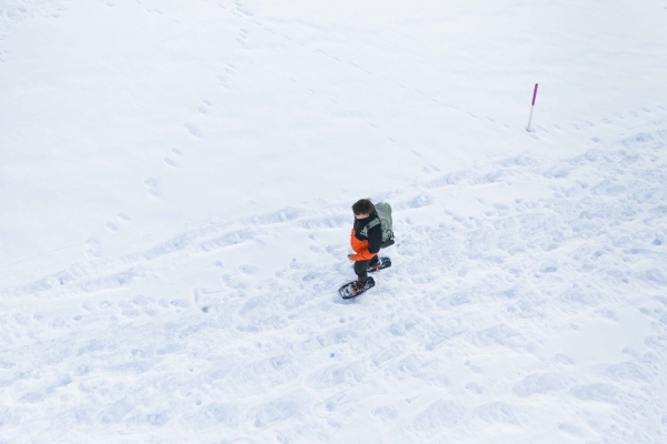 Aufregende Ausblicke auf dem Hochalp Trail