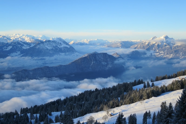 Hoch über dem Vierwaldstättersee